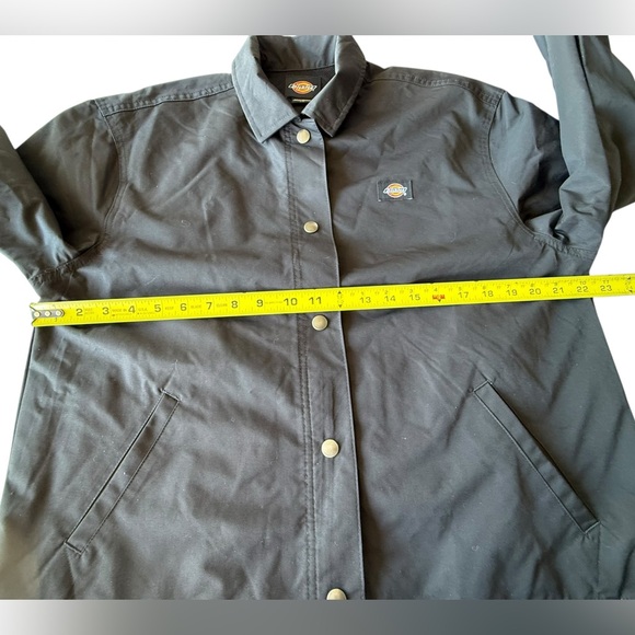Dickies Cropped Snap Front Jacket, Women’s Large Boxy - Picture 5 of 7